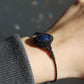 Geräucherter Opal Makramee Armband ~ ILARYA