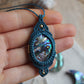 Abalone Makramee Kette ~ Wellenwirbel52