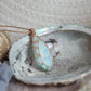 Larimar Makramee Kette ~ Meeresflüstern