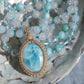 Hemimorphit Mala 108 ~ Blaue Harmonie