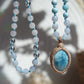Hemimorphit Mala 108 ~ Blaue Harmonie