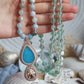 Hemimorphit Mala 108 ~ Meeresmelodie