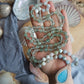 Hemimorphit Mala 108 ~ Meeresmelodie