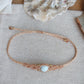 Larimar Makramee Armand ~ Messing Unikat 4