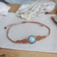 Larimar Makramee Armand ~ 925 Silber Unikat 7