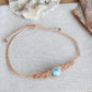 Larimar Makramee Armand ~ 925 Silber Unikat 8