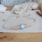 Larimar Makramee Armand ~ 925 Silber Unikat 9