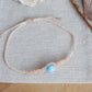 Larimar Makramee Armand ~ 925 Silber Unikat 9
