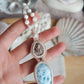 Larimar Makramee Kette ~ Meeressehnsucht