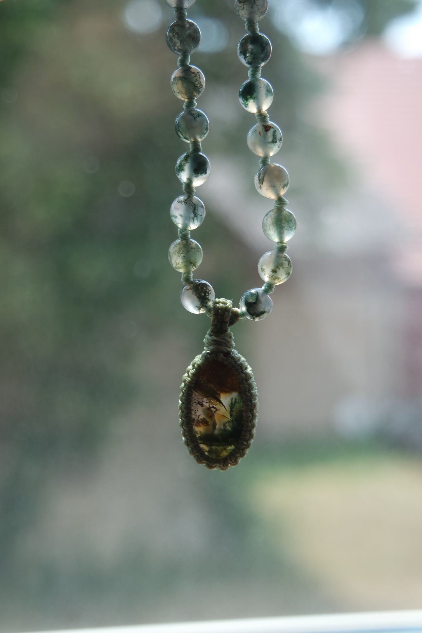 Mala Kette 108 Perlen ~  Moosachat