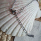 Larimar Schmuck mit 925 Silberperle und 50 cm S.STEEL-Kette.