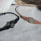 Fluorit Makramee Armband
