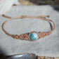 Larimar Makramee Armand ~ 925 Silber Unikat 12