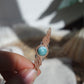 Larimar Makramee Armand ~ 925 Silber Unikat 12