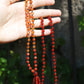 Karneol Mala Kette 108 Perlen