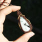 Baumachat makramee Kette ~ 62W