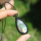 Labradorit Makramee Kette ~ 35w