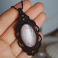 Mondstein Makramee Kette ~ Feylora