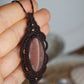 Mondstein Makramee Kette ~ Feylora