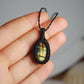 Labradorit Makramee Kette ~ Thalira
