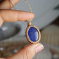 Lapislazuli Makramee Kette ~ Aelith