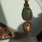 Aventurin Makramee Kette ~ Waldlichter