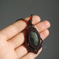 Serpentin Makramee Kette ~ Waldseele