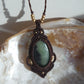 Serpentin Makramee Kette ~ Waldseele