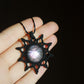 Labradorit Makramee Kette ~ Sonnenfunken