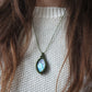 Abalone Makramee Kette ~ Waldgeheimnis