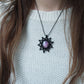 Labradorit Makramee Kette ~ Sonnenfunken