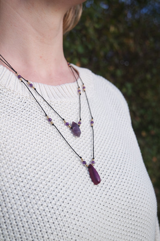 Simply Authentic AMETHYST Kette