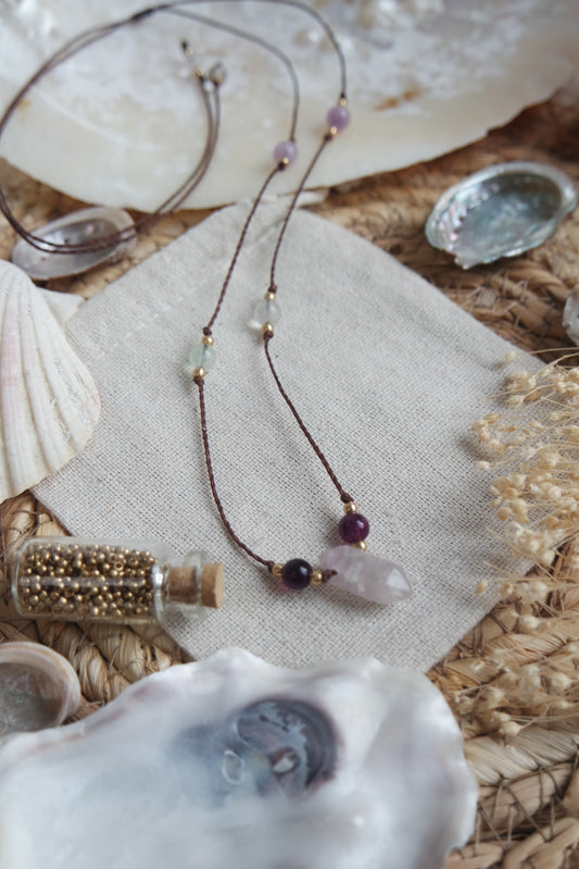 Simply Natural FLUORIT Kette