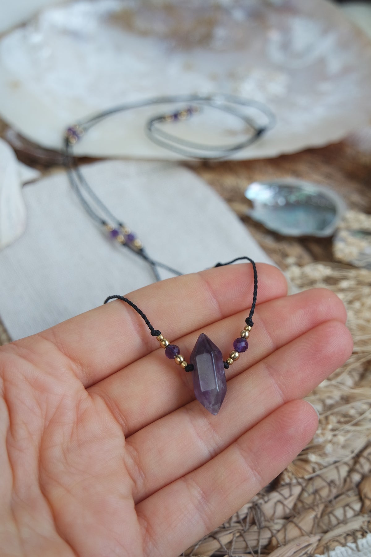 Simply Authentic AMETHYST Kette