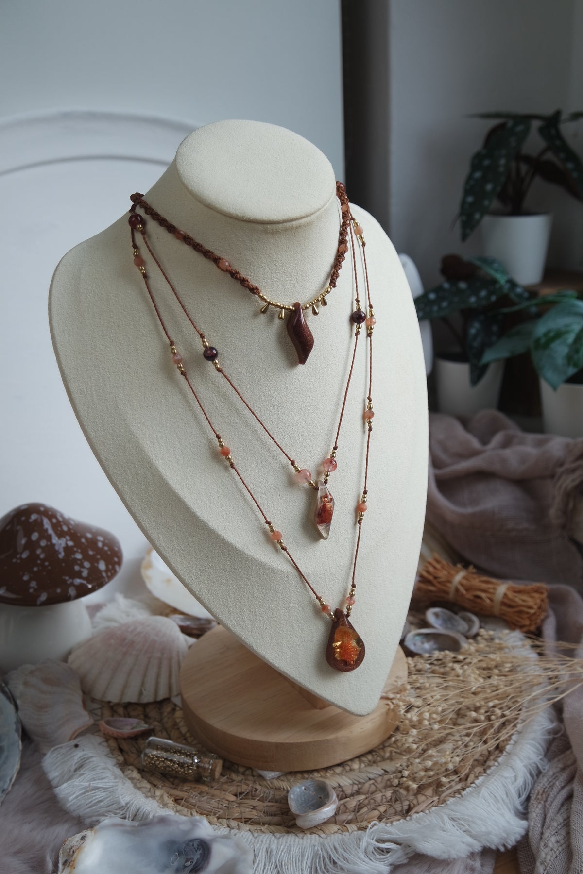 Simply Creative FEUERQUARZ Kette