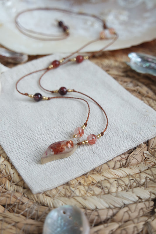Simply Creative FEUERQUARZ Kette