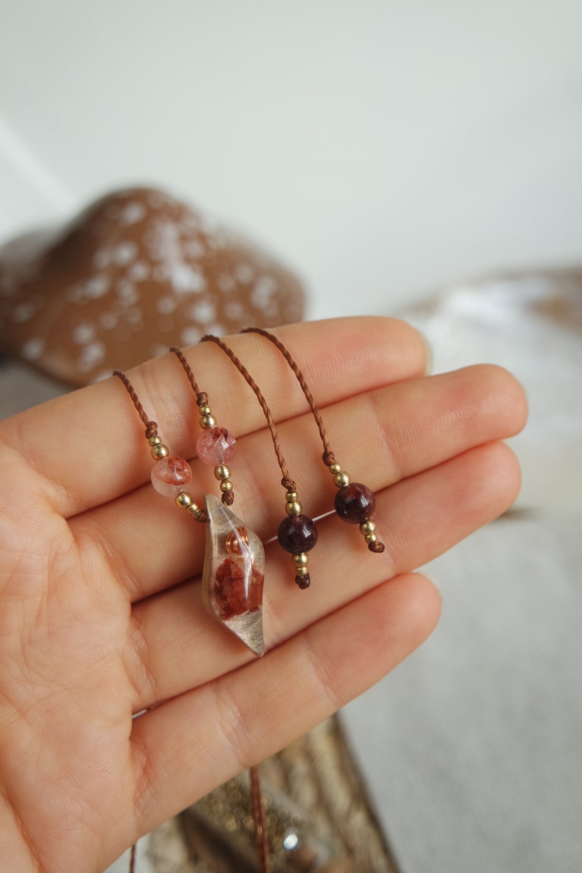 Simply Creative FEUERQUARZ Kette