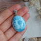 Larimar Anhänger 925 silber ~ L219