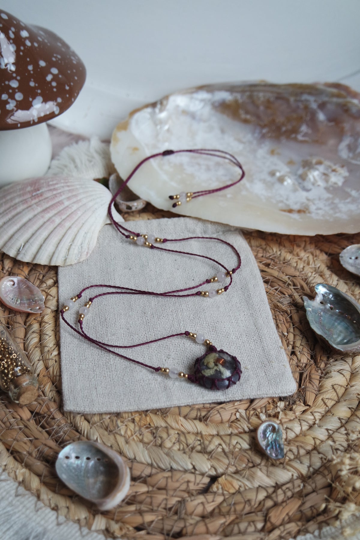Simply Blooming INKLUSIONSQUARZ Kette