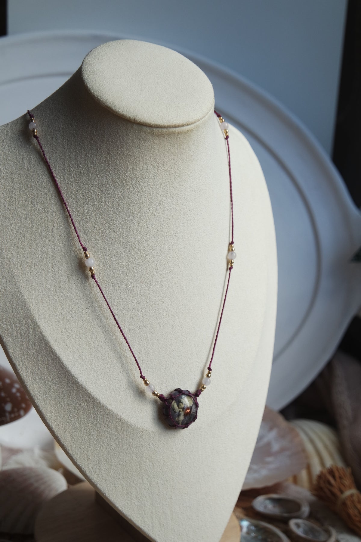 Simply Blooming INKLUSIONSQUARZ Kette