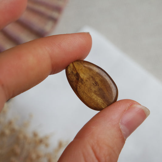 Bernstein Cabochon  aus der Karibik ~ B12