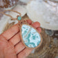 Larimar Makramee Kette