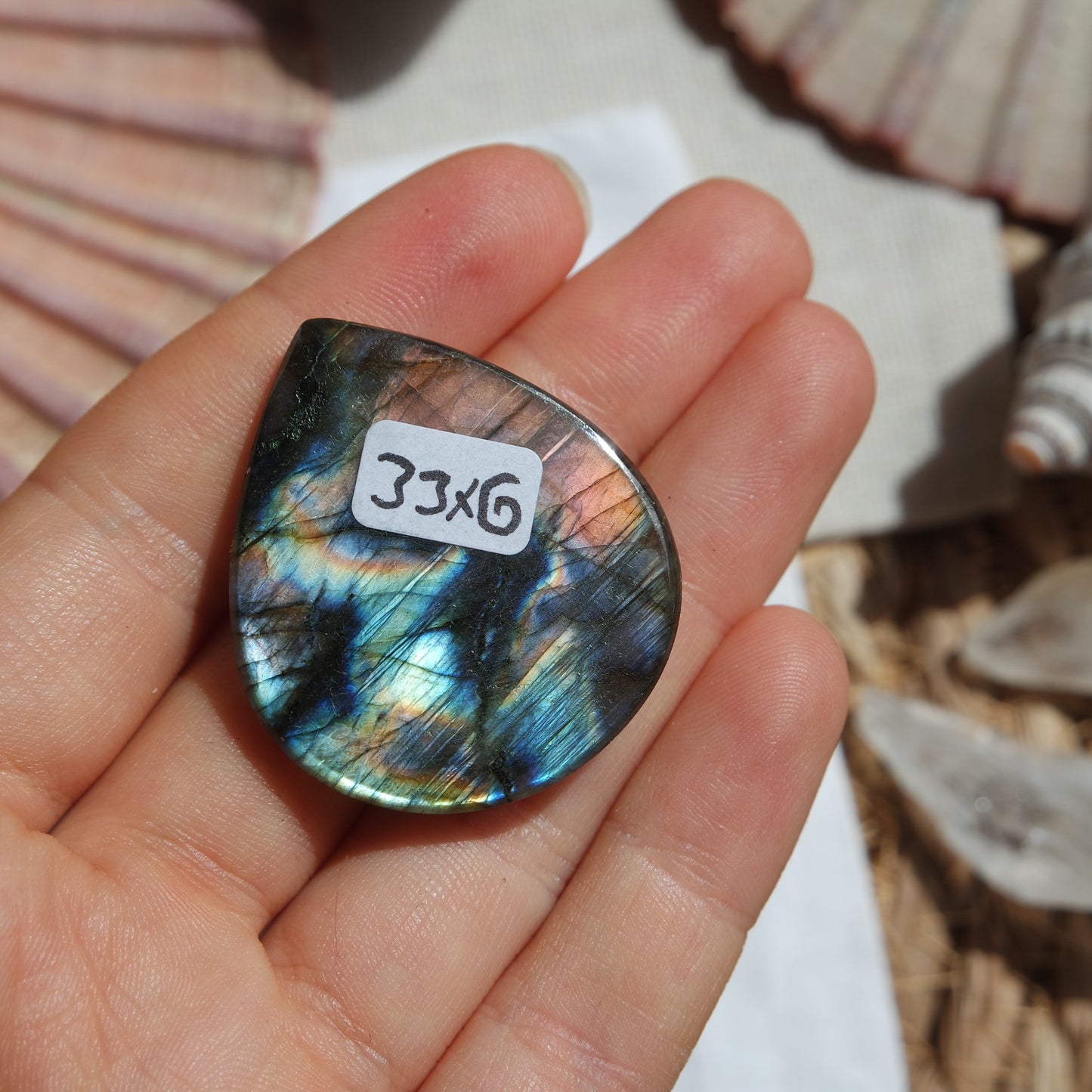 Labradorit Cabochon ~ 33XG