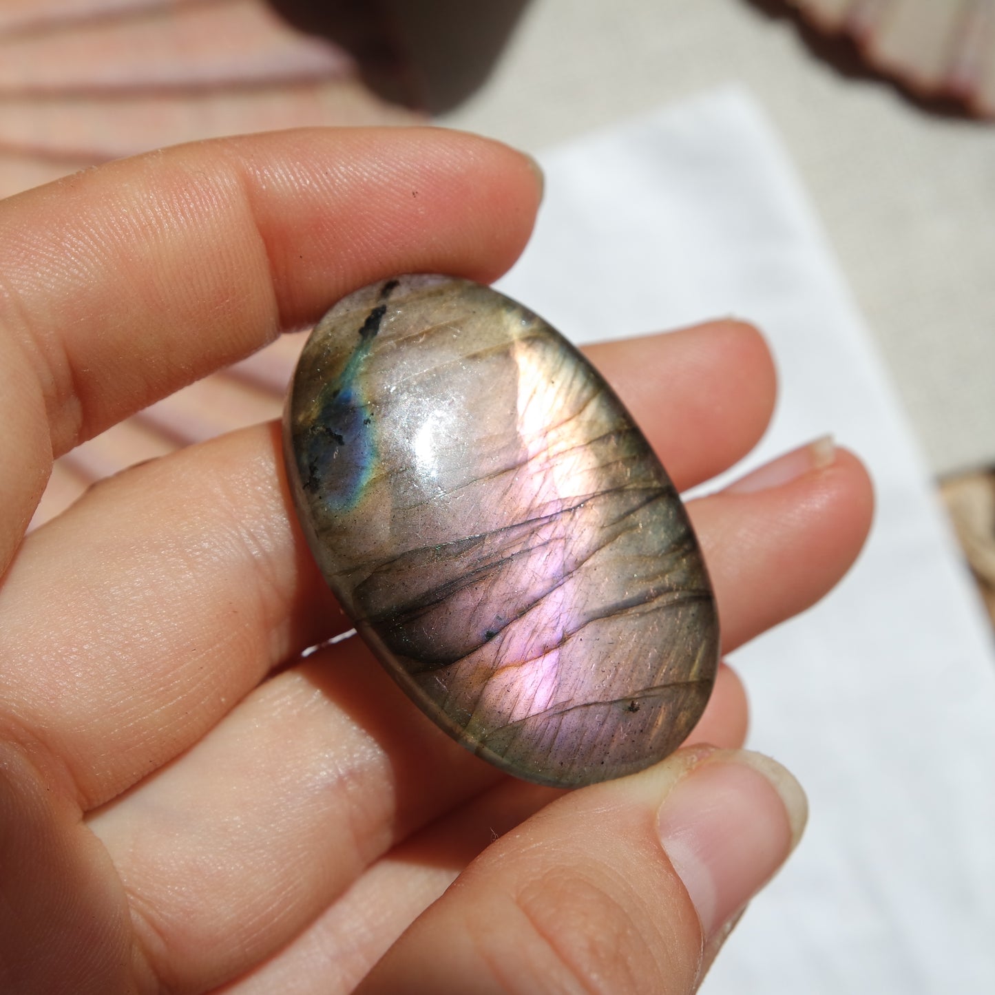 Labradorit Cabochon ~ 33Xi
