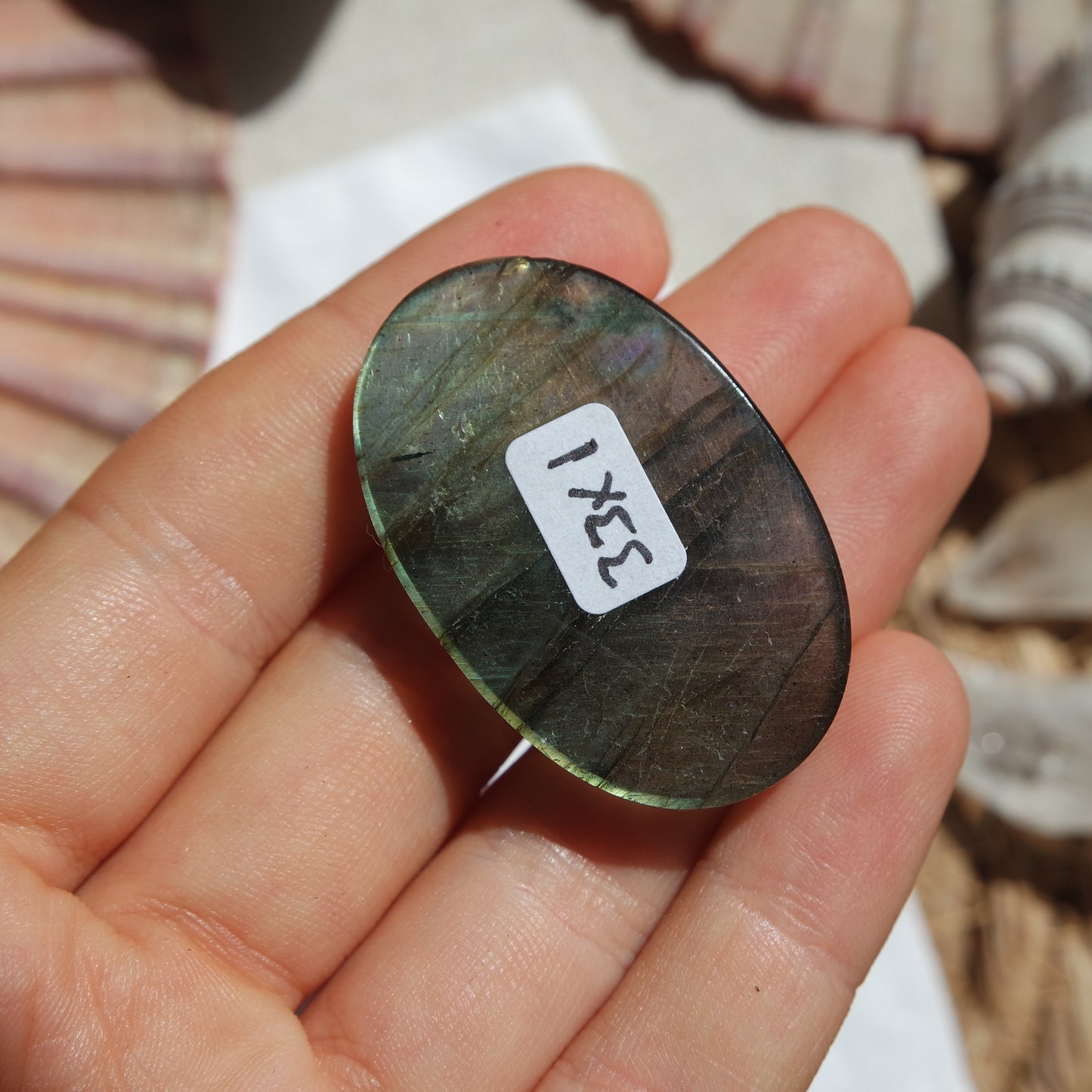 Labradorit Cabochon ~ 33Xi