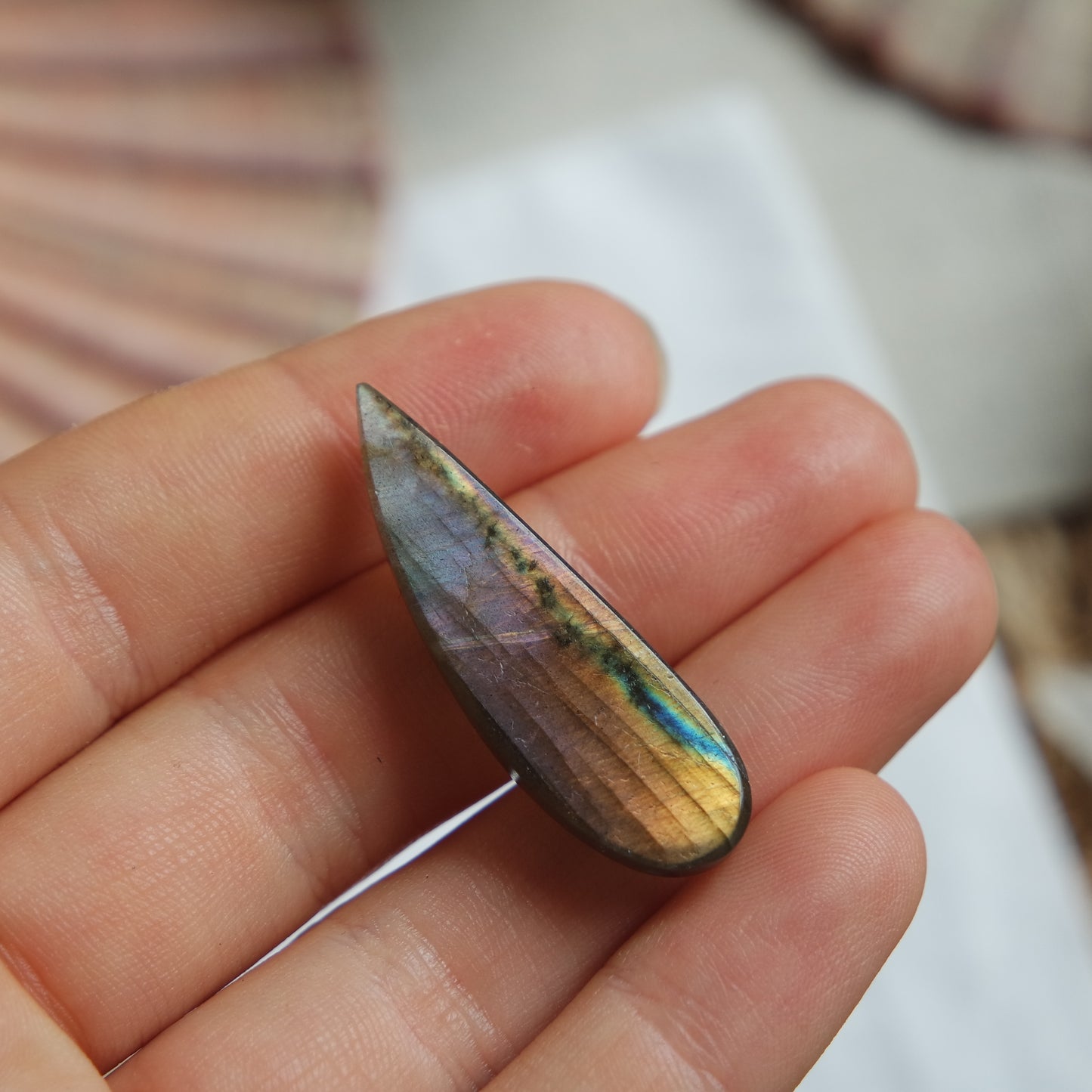Labradorit Cabochon ~ 12Zi