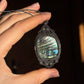 Abalone Makramee Kette ~ Waldschimmer
