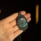 Abalone Makramee Kette ~ Waldschimmer