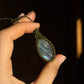 Abalone Makramee Kette ~ Waldgeheimnis