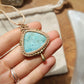 Larimar Makramee Kette